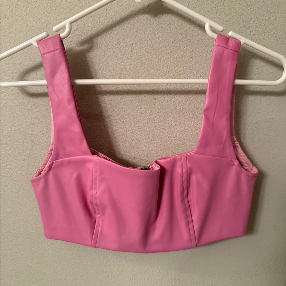 Edikted Pink Women's Crop Top